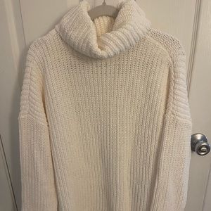 Abercrombie Oversized Chenille Turtleneck